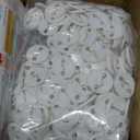 200 Sets 58mm/2.25 inch Button Supplies Button Parts for Buttons Maker Machine 58mm, Round Badge Blank Buttons Pins, Includes Plastic Pin Back Cover, Metal Cover, Clear Film&Blank Paper