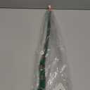 Mirage Pet Products Bone Widget Genuine Metallic Leather Dog Collar, Size 16, Emerald Green/Red
