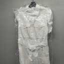 Derek Lam 10 Crosby Womens Buffy Utility Dress (4, White)