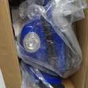 ELEMARA Bumper Car, 1.9MPH Max, 12V Electric Car for Kids W/Parent Remote, Bluetooth Ride on Toys, Ride on Car W/2-Speed, 2 Driving Mode, 360Spin, Music,5 Lighting Mode, DIY Stickers, Blue