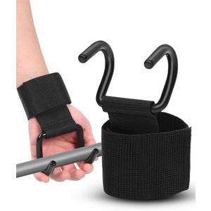 Weight Lifting Hooks, Weight Lifting Wrist Hook Straps, Heavy Duty Power Lifting Hooks Exercise Weight Cuffs, Deadlift Straps, Strength Training, Gym Workout Pull Up, normal