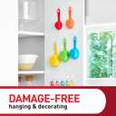 Command Small Clear Wire Toggle Hooks, 10 Wall Hook and 12 Strips, Damage-Free Hanging with Adhesive, Great for Hanging, Organization and Storage, Holds up to 0.5 lb
