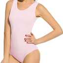 Arshiner Women's Ballet Tank Leotards Gymnastics Dance Cute Ballerina Adult 80s Leotard Bodysuit Size Medium