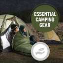 Sleeping Bag, Terrashell Blanket, Emergency Sleeping Bag, Compact Lightweight, Waterproof, Heat Blanket Survival for Survival Kit Car Camping Gear Hiking Go (25 m)