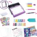 Canal Toys Style 4 Ever Diamond Art Studio. 3 in 1 LED case with Light up Board. Create Drawings, Diamond Posters, and Diamond Stickers. Age 6+