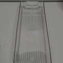 iDesign Slim Extra Long Clear Storage Bin, Narrow Stackable Organizer for Kitchen or Pantry