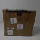 QWORK Medical Tray Instrument Stand with Mobile 5 Caster Base - 31-50" Adjustable Height Stainless Steel Medical Doctor Tattoo Tray