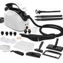 Steam Cleaner, Handheld Steamer with 21 Accessories, 248°F High-Temperature Steam for Floors, Grout, Tiles, Carpet, Cars - Portable 1.08L Tank, Child Lock, Chemical-Free Cleaning for various surfaces