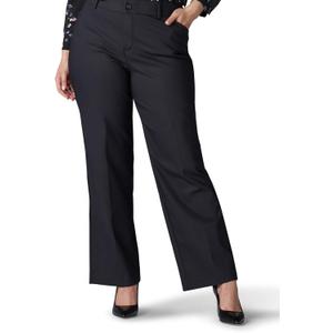 Lee Women's Plus Size Ultra Lux Comfort with Flex Motion Trouser Pant, Size 22W