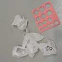Nursi Luna Flange Sizing Kit 3-in-1 with 13/15/17/19/21mm for 24mm Electric Breast Pump Flanges/Shields, 10PCS Soft Silicone Flange Inserts for More Comfortable Pumping, BPA-Free, Essential for Moms