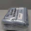 Buryeah 48 Pcs Cotton Linen Cloth Napkins with Fringe 16.5 x 16.5 Inch Square Rustic Dinner Linen Napkins Bulk for Wedding Party Banquet Dinner(Dusty Blue)