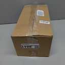 REPTI ZOO Reptile Waterfall Drinking Fountain with Food Dish, 1000ML Large Reptile Terrarium Water Dispenser for Bearded Dragon Chameleon Gecko Lizard Tree Frog