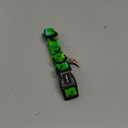 Dinosaur Dog CollarGreen with Multicolor Dino Pattern Handmade Cotton Collar for Small Medium Large Dogs, Adjustable & Comfortable Puppy Collar for Daily Walks, Park Adventures or Photos-XS