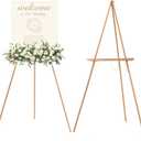 MEEDEN Wood Easel Stand for Display: Wooden Display Tripod Stand for Posters Pictures Paintings - Wedding Decor Holder for Welcome Sign