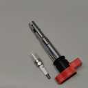 ApplianPar Ignition Coil and Spark Plug for Audi A3 A4 A5 A6 A7 A8 Quattro Allroad Q5 Q7 R8 S4 S5 S6 S8 SQ5 TT TTS VW Beetle Golf GTI Jetta Passat Rabbit Touareg 2.0 3.0 3.2 3.6 4.2 2.5