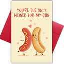 10 x Funny Valentines Day Card Gifts for Him Boyfriend Husband, Anniversary or Valentines Day Card Gift for Men Partner, You're The Only