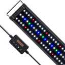 NICREW ClassicLED Plus LED Aquarium Light with Timer, 21 Watts, for 30 to 36 Inch Fish Tank Light, Daylight and Moonlight Cycle