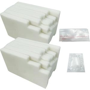 COCADEEX 2 Packs Waste Ink Box Sponge Pad Compatible with ET-2720 ET-2800 ET-2803 ET-2820 ET-2880 ET-4700 ET-4800 ET-2710 ET-2711 ET-2712 ET-2714 ET-2715 ET-2721 ET-2726 Printers (2 Packs Sponge)