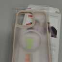 TORRAS Magnetic Shockproof for iPhone 16 Pro Max Case, [4X MilitaryGrade Protection] [Compatible with MagSafe] Translucent Desert Titanium White