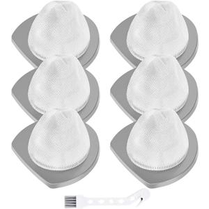 6 Pack 2033 Vacuum Replacement Filter for Bissell Featherweight Stick Lightweight Bagless Vacuum 2033, 20331, 20334, 20333, 20336, 20339, 2033M,Compare to Part 1611508