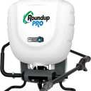 Roundup Pro 190327 No Leak Pump Backpack Sprayer for Herbicides, Weed Killers, and Insecticides white 4 gallon