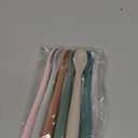 6-Piece Silicone Baby Feeding Spoons, First Stage Infant Spoons, Soft-Tip Easy on Gums I Baby Training Spoon | Infant Utensils Feeding Supplies, Dishwasher & Boil-proof