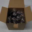 Brightown Outdoor String Lights, 50FT 25 G40 Bulbs Shatterproof Patio Lights, IP65 Waterproof Dimmable Hanging Connectable Globe LED Outdoor Lights for Backyard, Bistro, Porch, Deck, Balcony (Black)