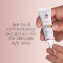 EltaMD UV AOX Tinted Mineral Sunscreen for Eye Area - SPF 30, Tinted Eye Sunscreen, 100% Mineral Face Formula with Anxtioxidants, 0.4 oz Tube
