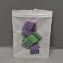 Stretchy Bands Compatible with Kids Apple Watch Band 38mm 40mm 41mm 42mm 44mm 45mm 46mm 49mm, Soft Elastic Glitter Strap for iWatch Series 10 9 8 7 6 5 4 3 SE SE2 SE3 Girls Boys (Teal+Purple)