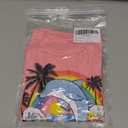 RAISEVERN Girls Clothes Cute Graphic Shirts Kids Short Sleeve T-Shirt Ocean Tee Tops Outifits (Coral Blue, 3T)