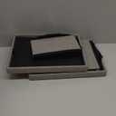 Dog Stairs with Storage 12" H, 2-Step Wider Dog Steps for Dogs Cats, Folding Sturdy Pet Stairs Climbing Sofa Couch, Ramp for Car Hold Up to 150 lbs (Gray, No Condo)