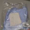 HYPERFIRE Women's Elegant Sqaure Neck Satin Long Sleeve Mini Dress Wedding Cocktail Dresses Size M