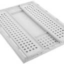 Hemobllo Modern Plastic Drawer Storage Baskets Dresser Drawer Dividers Closet Organizers Stacking Bins for Efficient Storage, Pack Of 5