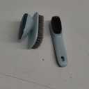 Laundry Scrub Brush 2 Pack Soft Bristle Brush for Stains & Clothes - Household Cleaning Tool for Bathroom Countertops & Bathtubs (Blue)