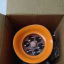 Baquler Halloween Projector Candle Ghost Projector Light Halloween Indoor Decoration Spooky Scary LED Flameless Candle Battery Operated Night Light with Remote and Timer Bedroom Home Decor Party Gift