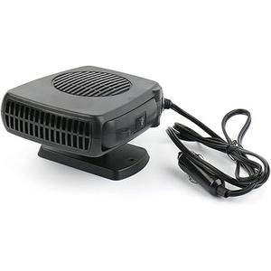 Car Heater 12V Plug in Fan Heater for Car Windshield, Fast Heating Auto Winter Defroster, Portable Car Defroster Defogger 200W
