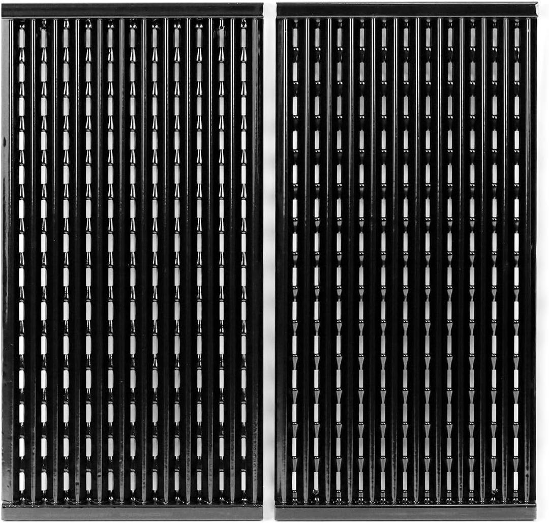 463633316 463672016 17inch Cooking Grates for CharBroil Performance Tru-Infrared 2 Burner 463633316 463672016 463672219 463370719 463672416,Porcelain-Enameled Emitter Plates for CharBroil G460-0500-W1