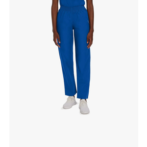 Landau Essentials Relaxed Fit 2-Pocket Elastic Scrub Pants for Women 8327, XS