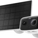 Tapo TP-Link C400 KIT Outdoor Battery Camera w/Solar Panel Base, Wireless, 1080P, Free Person/Vehicle Detection, SD/Cloud Storage, Color Night Vision, No Hub Needed, Works w/Alexa