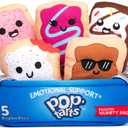 Pop-Tarts Emotional Support by Relatable, Snack-Inspired Pals, Full of Bite-Sized Plushies and Cute Stuff, Unexpected Funny Gifts for Loved Ones, Includes 5 Plush Pals with Plush Box