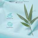 0.5 TOG Rayon from Bamboo Sleep Sack, 2-Way Zipper Dual Layers Baby Wearable Blanket for Infant/Toddler, Shower Gift (Pastel Blue)