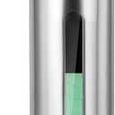 Stainless Steel Soap Dispenser, 7Oz Slim Rust Proof Liquid Soap Dispenser for Kitchen & Bathroom - Refillable Brushed Nickel Dispenser for Essential Oils and Shampoo