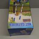 Zozen Nut Gatherer, Pecan Picker Upper, Walnut Picker Upper Roller, Directly Dump Outlet/Also Apply to Hickory Nuts, Chestnuts, Buckeyes, Golf, Butternuts, Objects Size 3/4'' to 2''; 1.5 Gallon