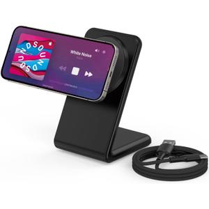 Mag.Safe Charger - iPhone Charger Stand, Fast Magnetic Wireless Charger for iPhone 17/16/15/14/13/12 Series - Black