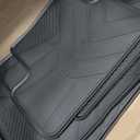 Floor Mats Compatible with 2011-2015 Chevrolet Cruze, 2016 Cruze Limited, Black Custom Fit All Weather Chevrolet Cruze Car Mats, Latex Heavy Duty Floor Liners Black 4-pc Set, 2012 2013 2014