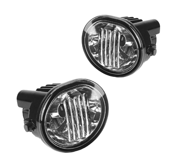 Driving Fog Lights Lamps Replacement for 20032008 Toyota Matrix, 20032008 Pontiac Vibe, 20042010 Scion TC with 9006 12V 51W Halogen Bulbs& Wire harness kit (Clear Lens)