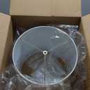 Aspen Creative 32531A, Transitional Drum (Cylinder) Shaped Construction Beige, 15" Wide (14" x 15" x 15") Spider LAMP Shade