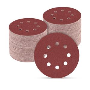 165 PCS 5 Inch Sanding Discs,Round Hook and Loop Sandpaper for Random Orbital Sander 40 60 80 120 150 240 320 400 600 Grit