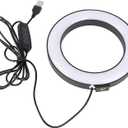 6 LED Light with Head for Vlog e Video Studio Dimmable Fill Light Compatible with Selfie Camera Studio Light for Video Recording and Photography on