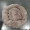 JOLLYVOGUE Dog Beds Large Sized Dog, 36 inches Calming Soft Anti-Anxiety Donut Dogs Bed, Washable Round Fluffy Cushion for Large Pets, Fits up to 80 lbs Pets, 36"L x 36"W x 8"Th